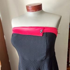Torrid Rockabilly Strapless Dress NWOT